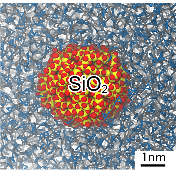 Si02 nanoparticle in polystyrene